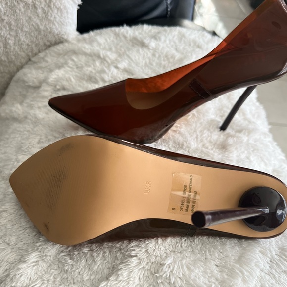 EGO brand stiletto Brown Clear, size 8 - Picture 3 of 4